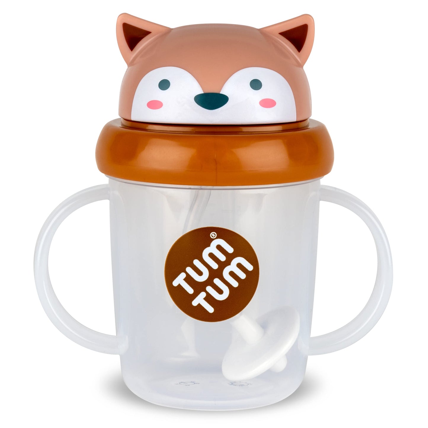 TUM TUM Tippy Up Free Flow Sippy Cup (No Valve), Sippy Cup for Toddlers, 200ml, BPA Free (Betsy Bear S3)