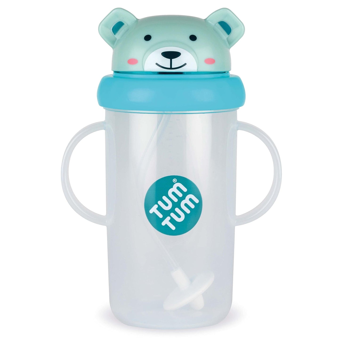 TUM TUM Tippy Up Free Flow Sippy Cup (No Valve), Sippy Cup for Toddlers, 200ml, BPA Free (Betsy Bear S3)