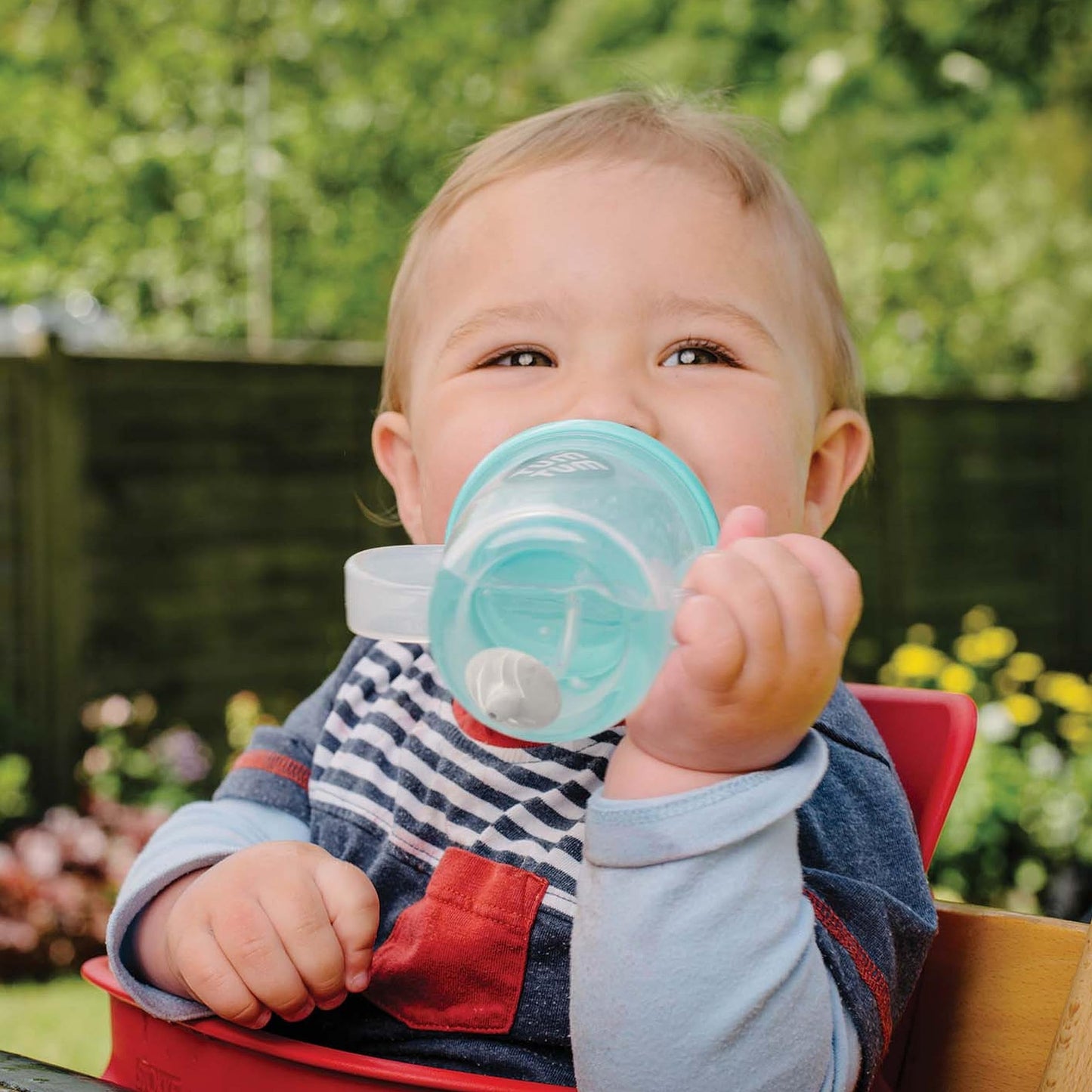 TUM TUM Tippy Up Free Flow Sippy Cup (No Valve), Sippy Cup for Toddlers, 200ml, BPA Free (Betsy Bear S3)