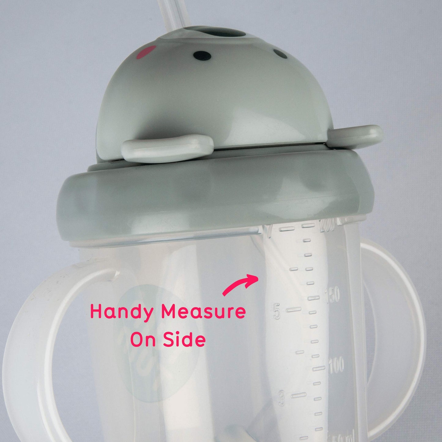 TUM TUM Tippy Up Free Flow Sippy Cup (No Valve), Sippy Cup for Toddlers, 200ml, BPA Free (Betsy Bear S3)