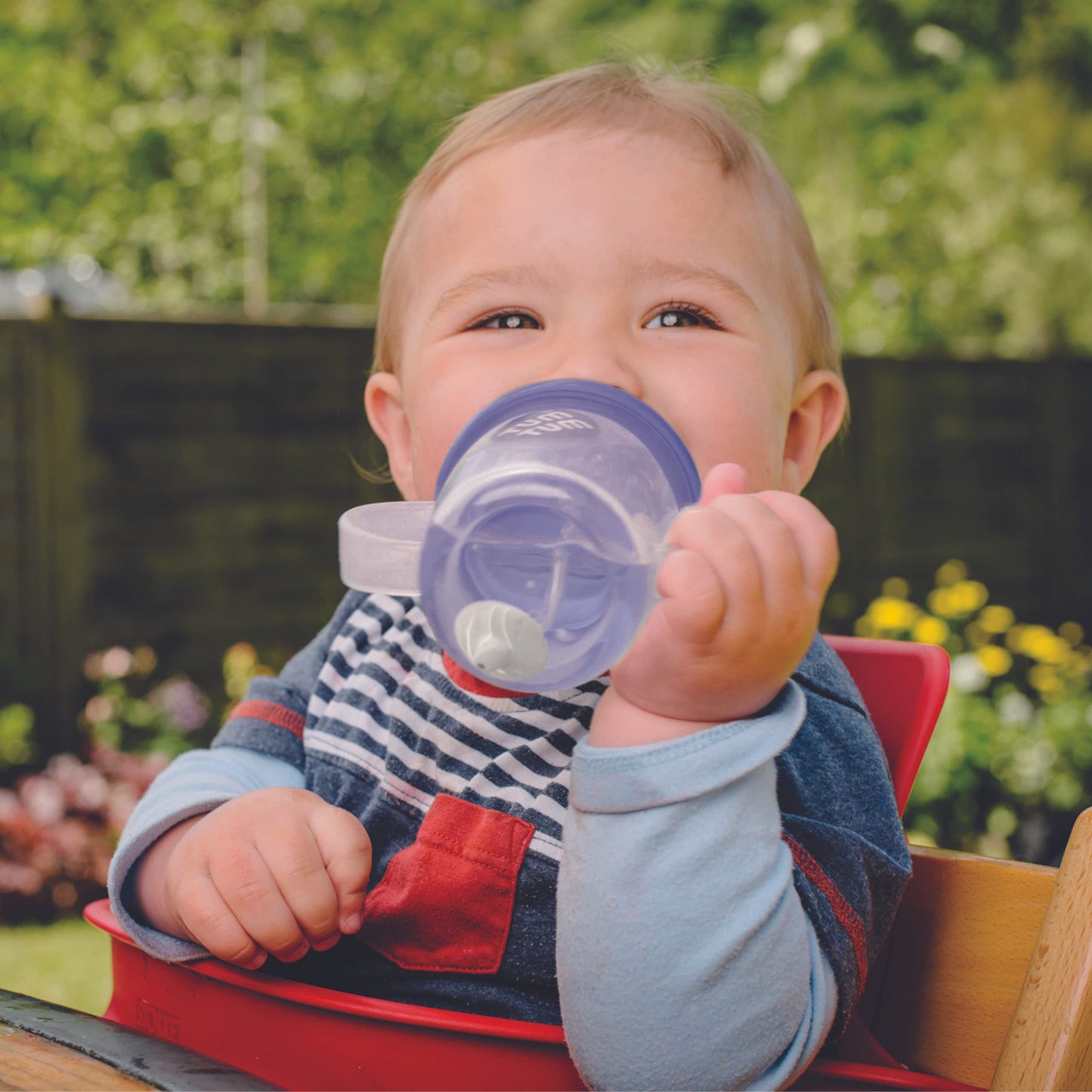 TUM TUM Tippy Up Free Flow Sippy Cup (No Valve), Sippy Cup for Toddlers, 200ml, BPA Free (Betsy Bear S3)