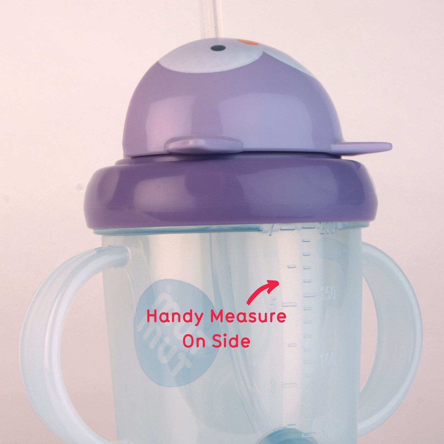 TUM TUM Tippy Up Free Flow Sippy Cup (No Valve), Sippy Cup for Toddlers, 200ml, BPA Free (Betsy Bear S3)
