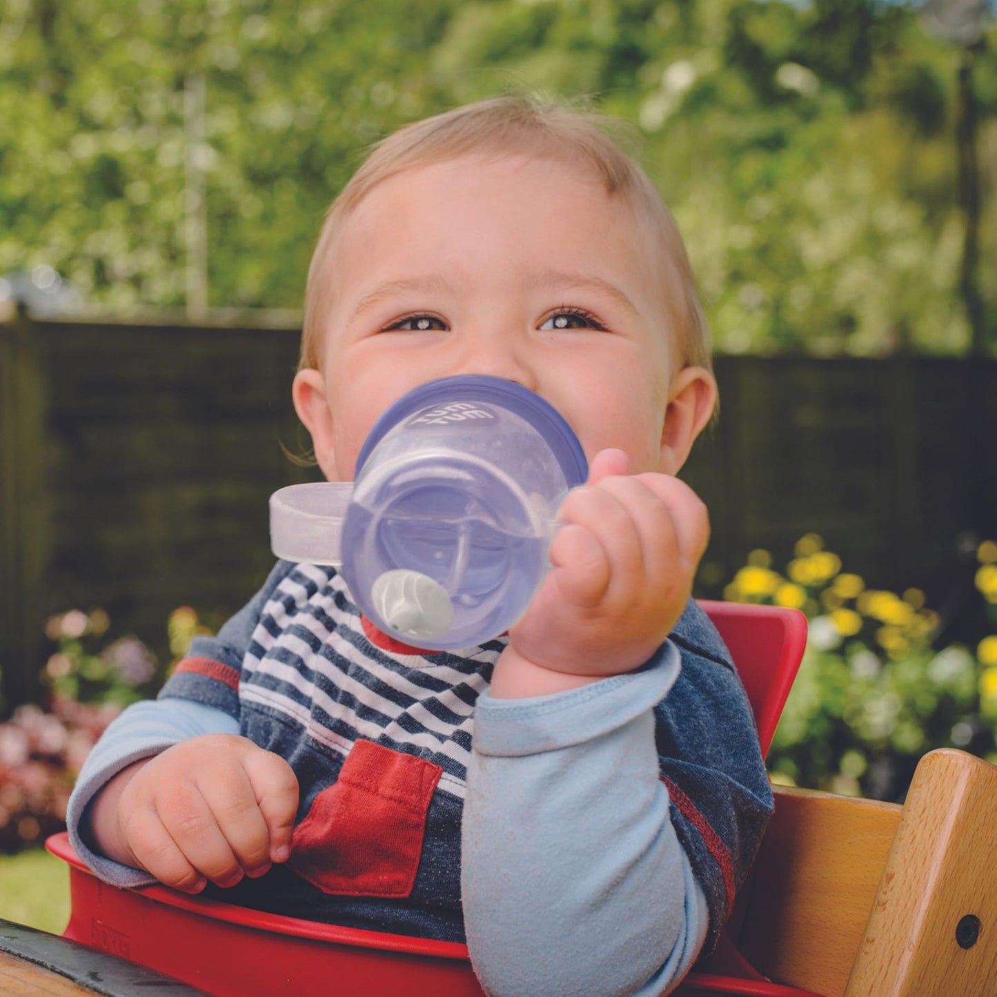 TUM TUM Tippy Up Free Flow Sippy Cup (No Valve), Sippy Cup for Toddlers, 200ml, BPA Free (Betsy Bear S3)