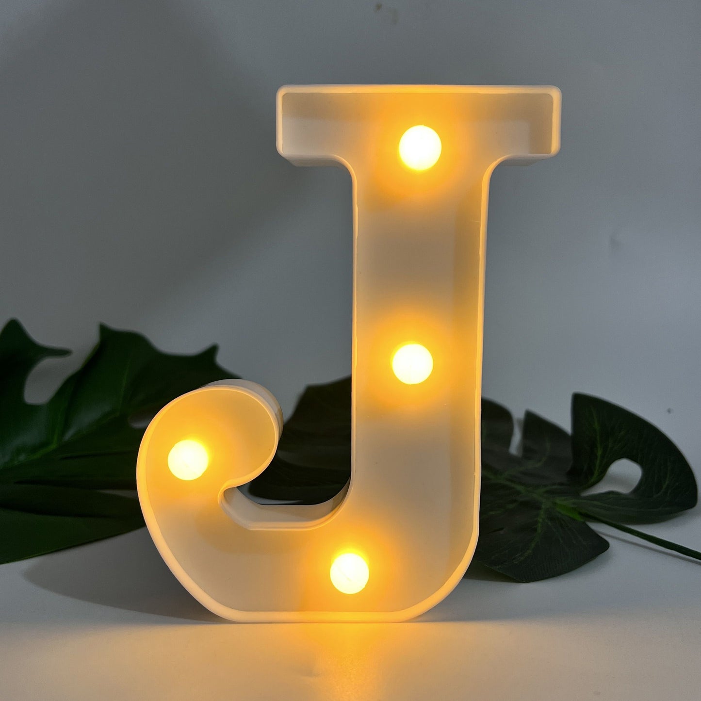 Alphabet LED Letter & Number Lights | Battery-Powered Night Lamp