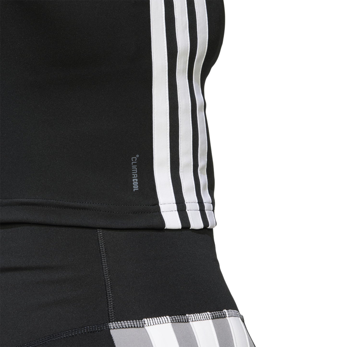 adidas Women's Train Essentials 3-Stripes Cropped Tank Top T-Shirt