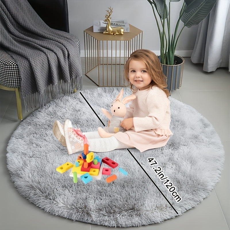 Luxurious Shaggy Rug 4x4 | Ultra-Soft, Non-Slip, Water-Resistant 