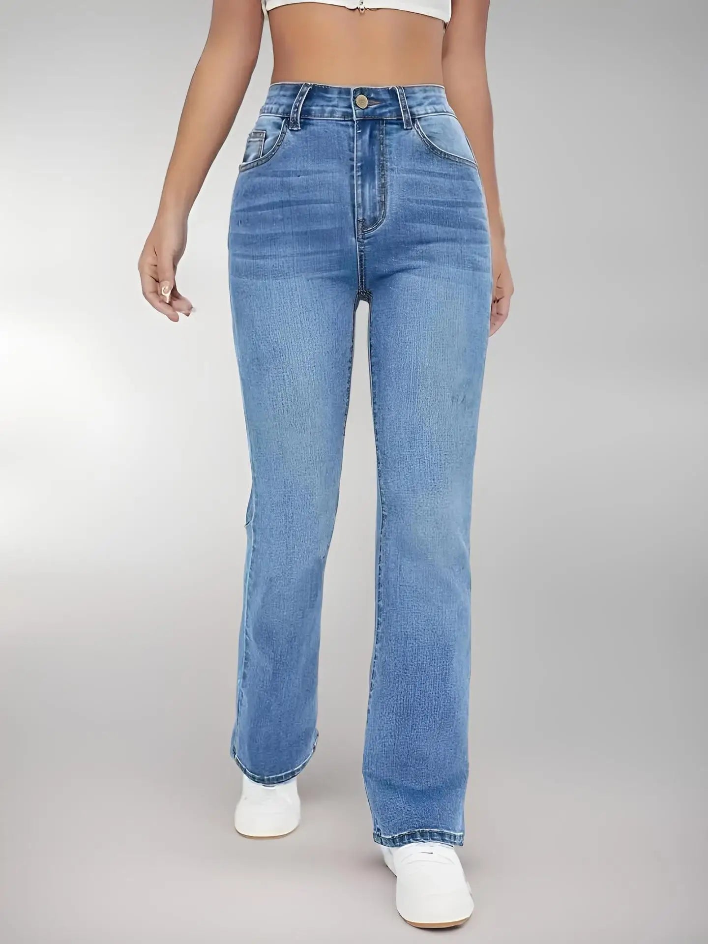 High Waist Slimming Jeans | Women’s Casual Denim