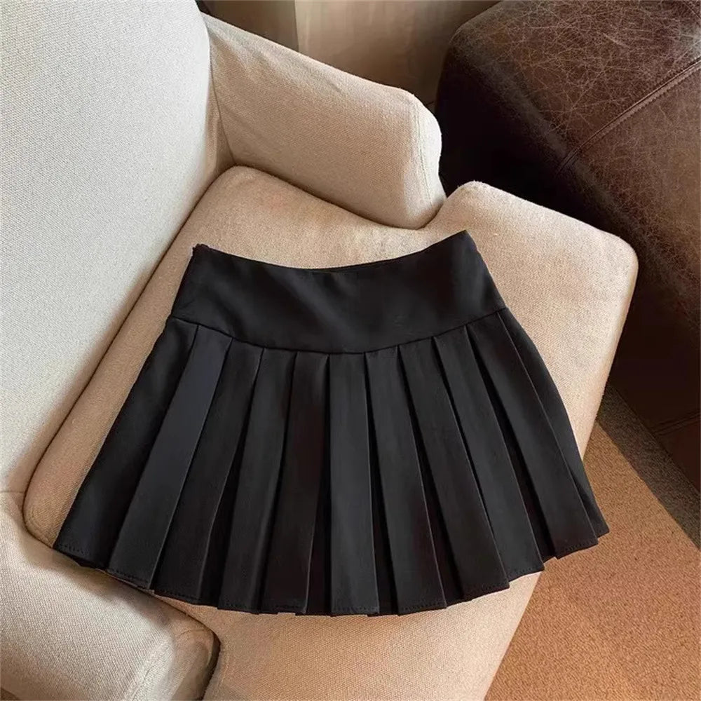 Girls’ Summer A-Line Skirts | High Waist Casual Style for Ages 4-13