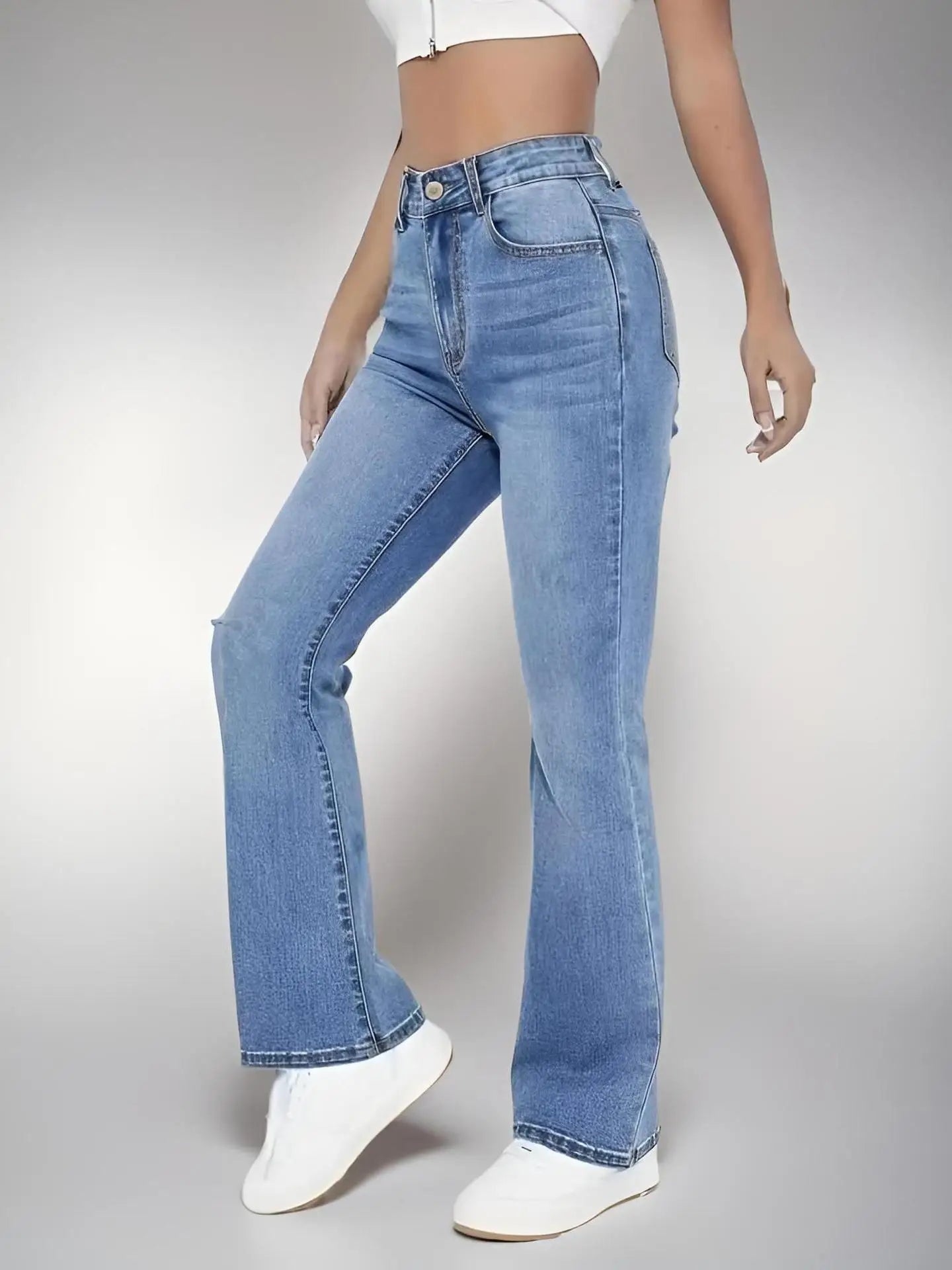 High Waist Slimming Jeans | Women’s Casual Denim