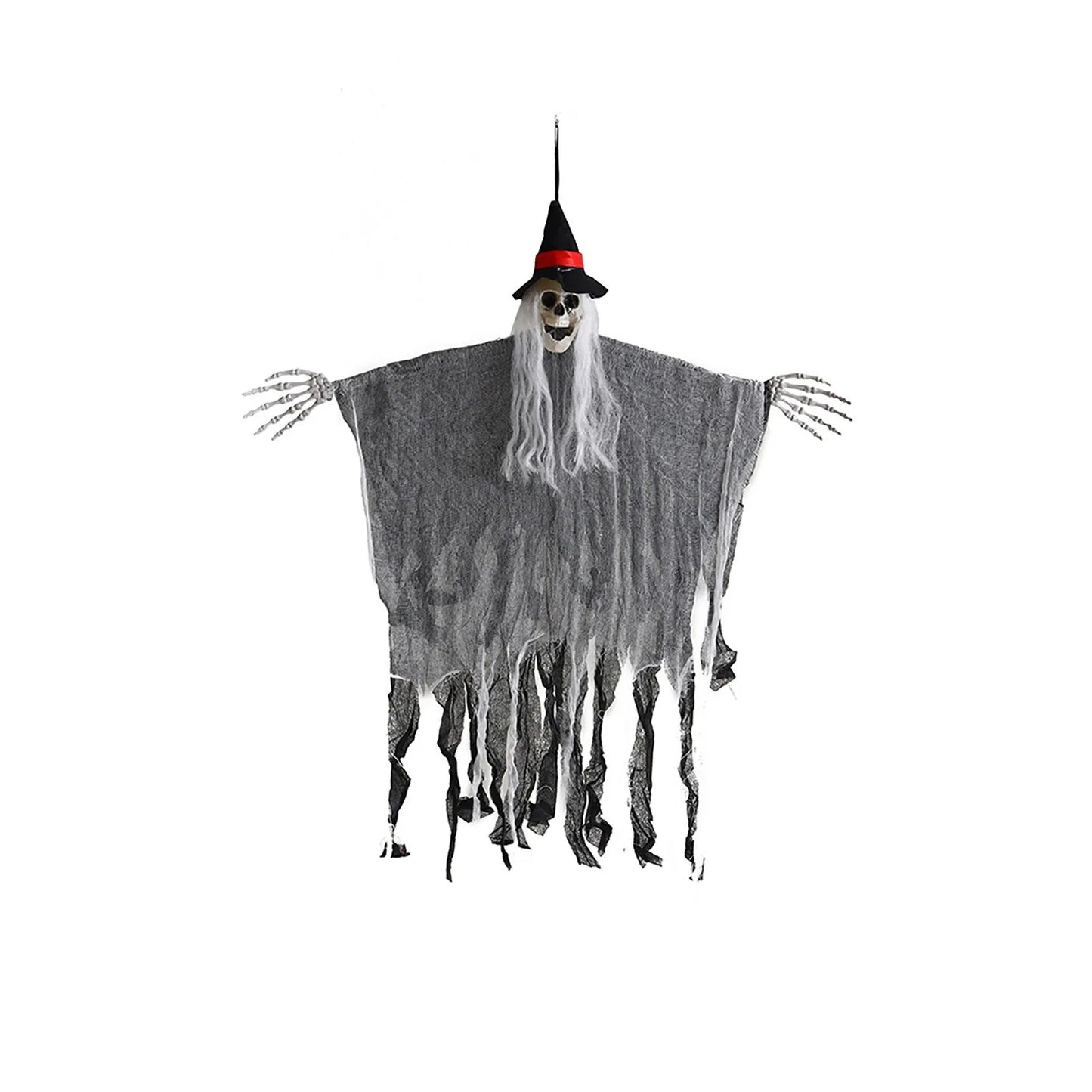Skeleton Ghost Hanging Decoration | Spooky Horror Prop