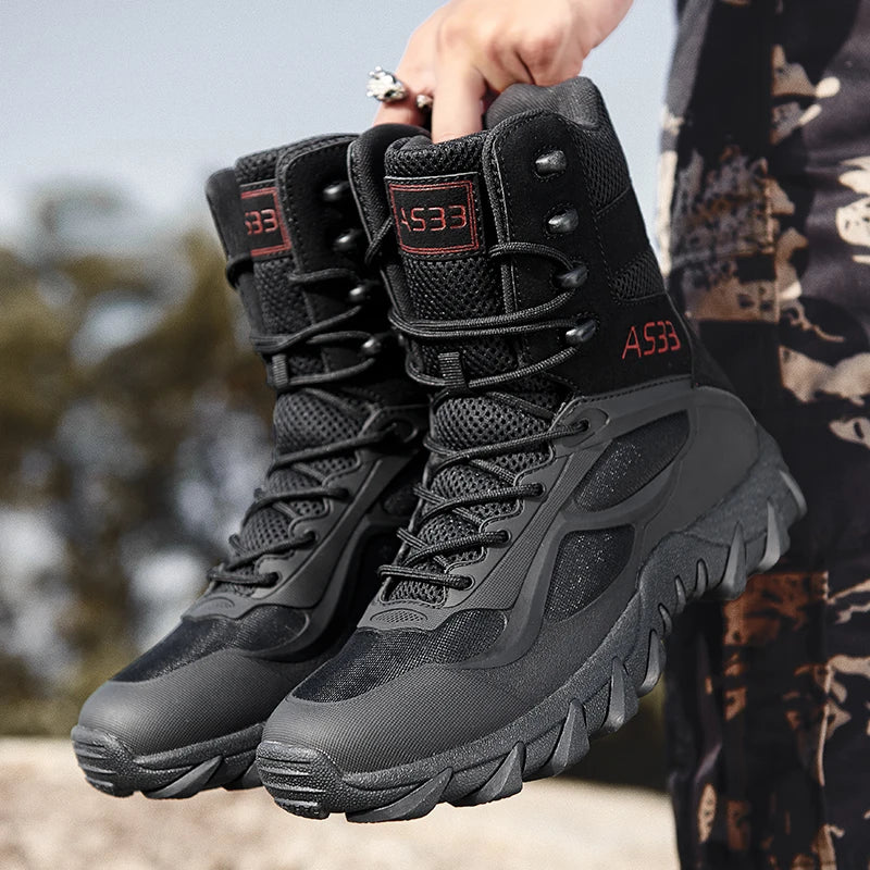 Upgraded Combat Training Boots | Men’s Anti-Wear Hiking
