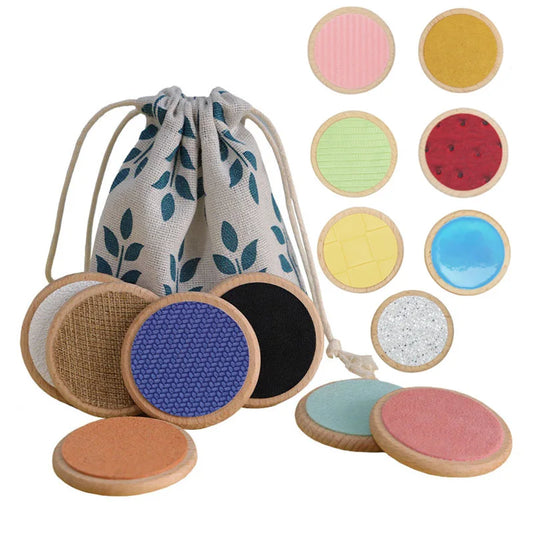 Montessori Sensory Tactile Board | Matching & Color Cognition Toy