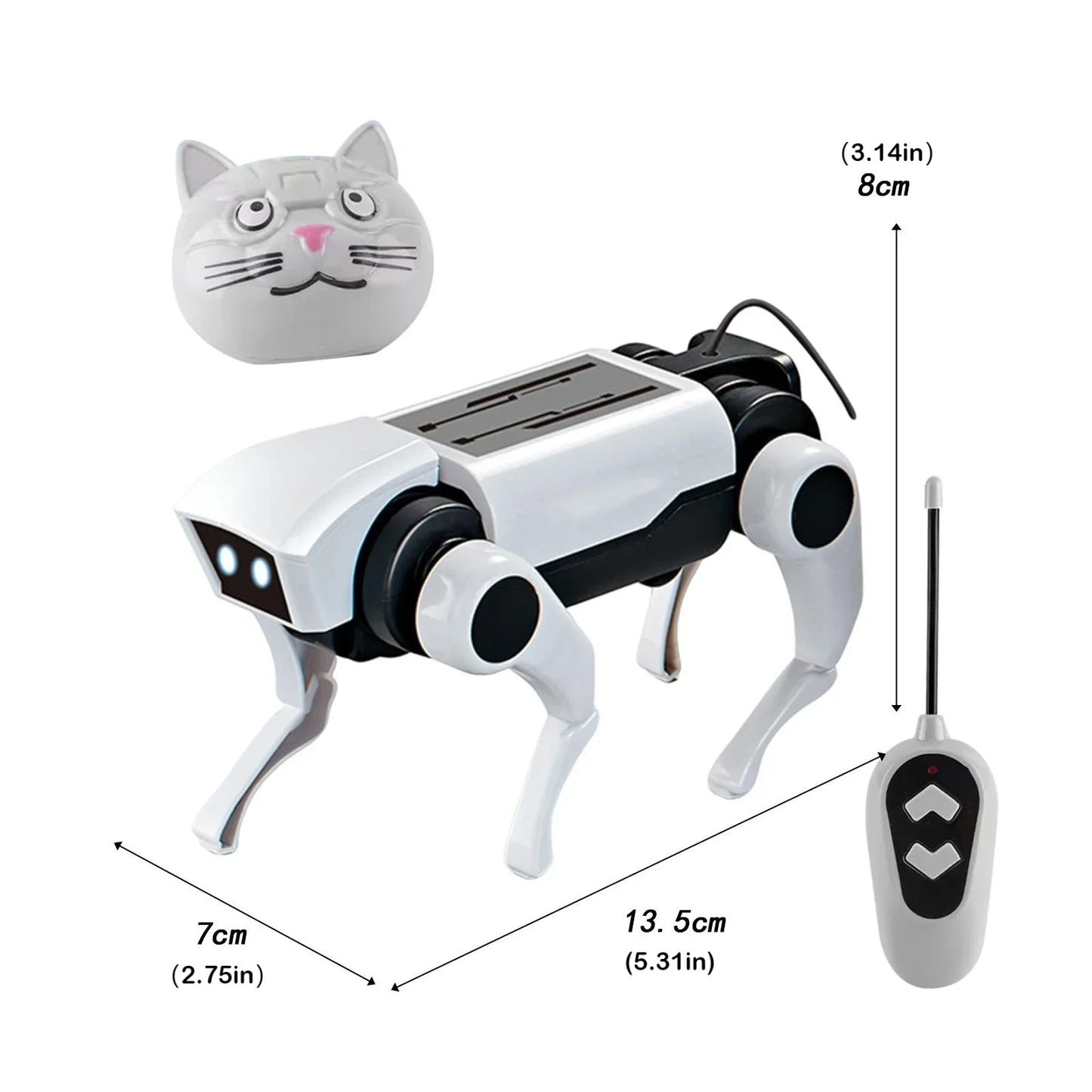 RC Robot Mechanical Dog Toy | Remote Control Science Model
