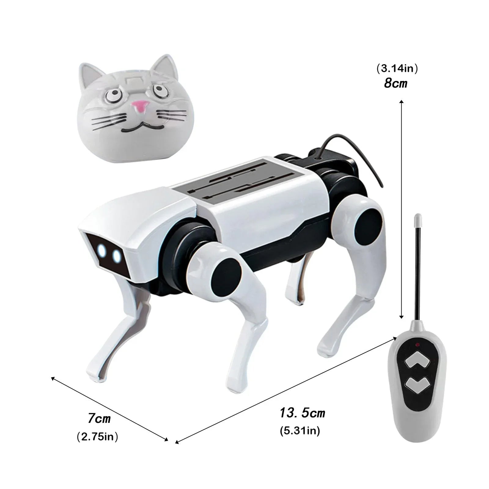 RC Robot Mechanical Dog Toy | Remote Control Science Model