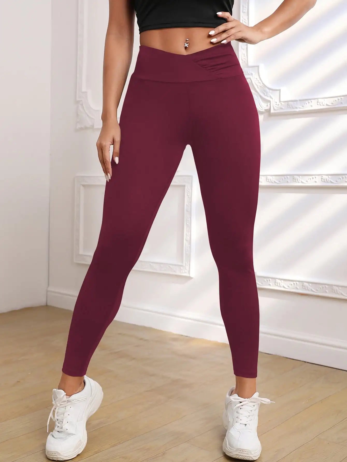 High Waist Push-Up Leggings | Women’s Fitness Yoga