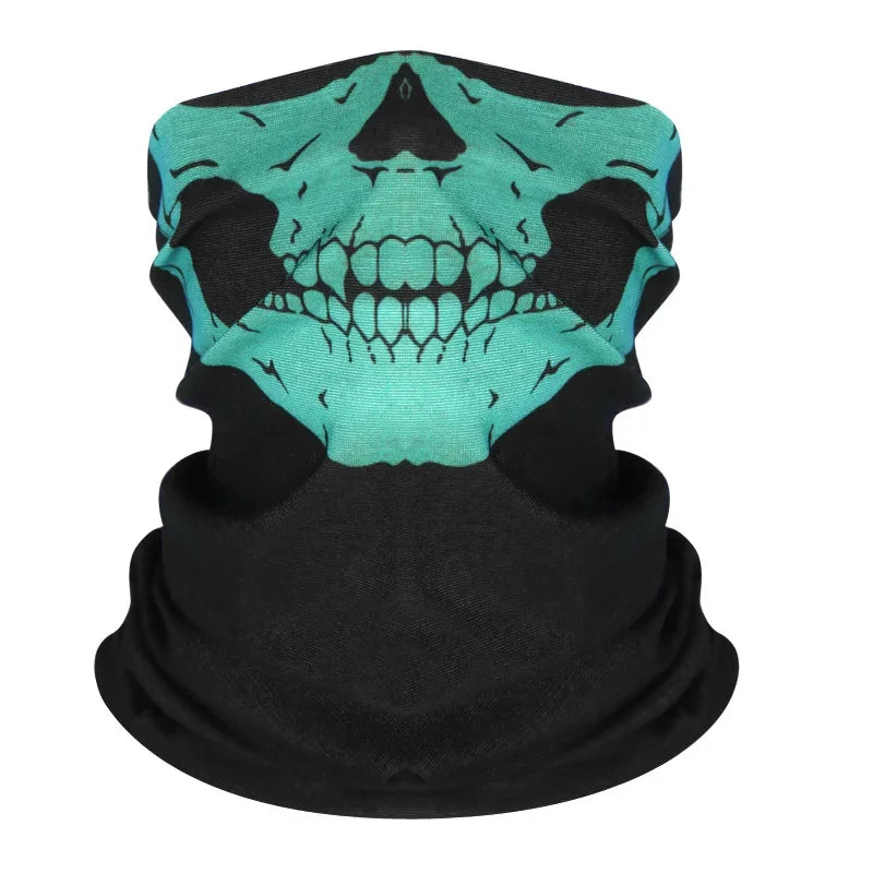 Horror Skeleton Chin Mask | Performance & Party Dress-Up Mask