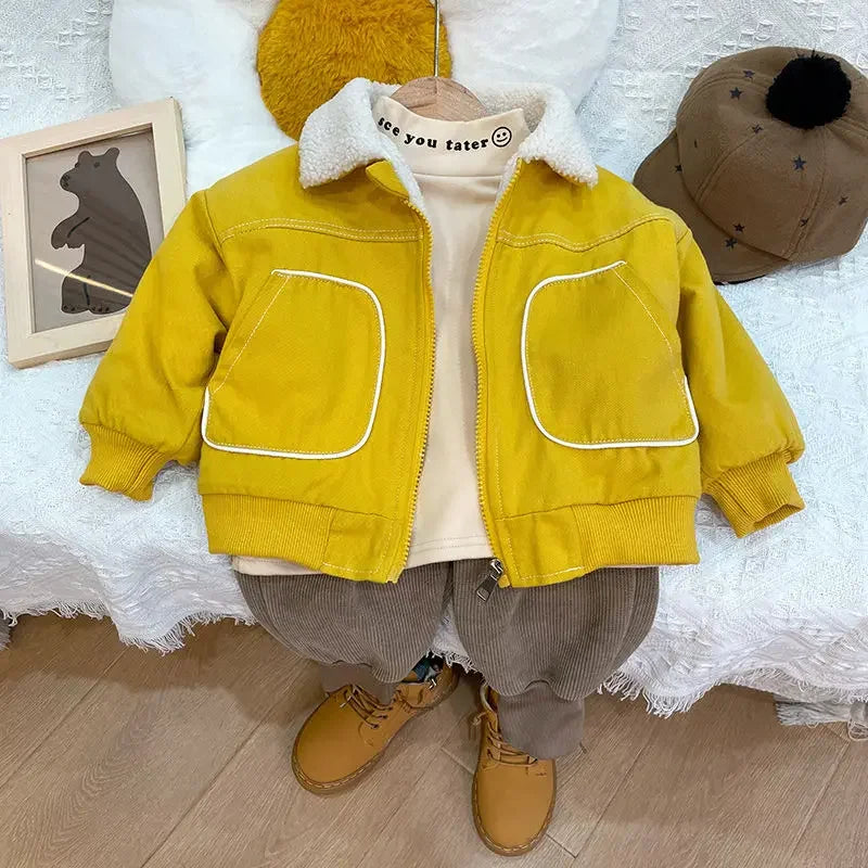 Korean Kids Winter Coats | Jackets for Girls & Boys 0-5Y