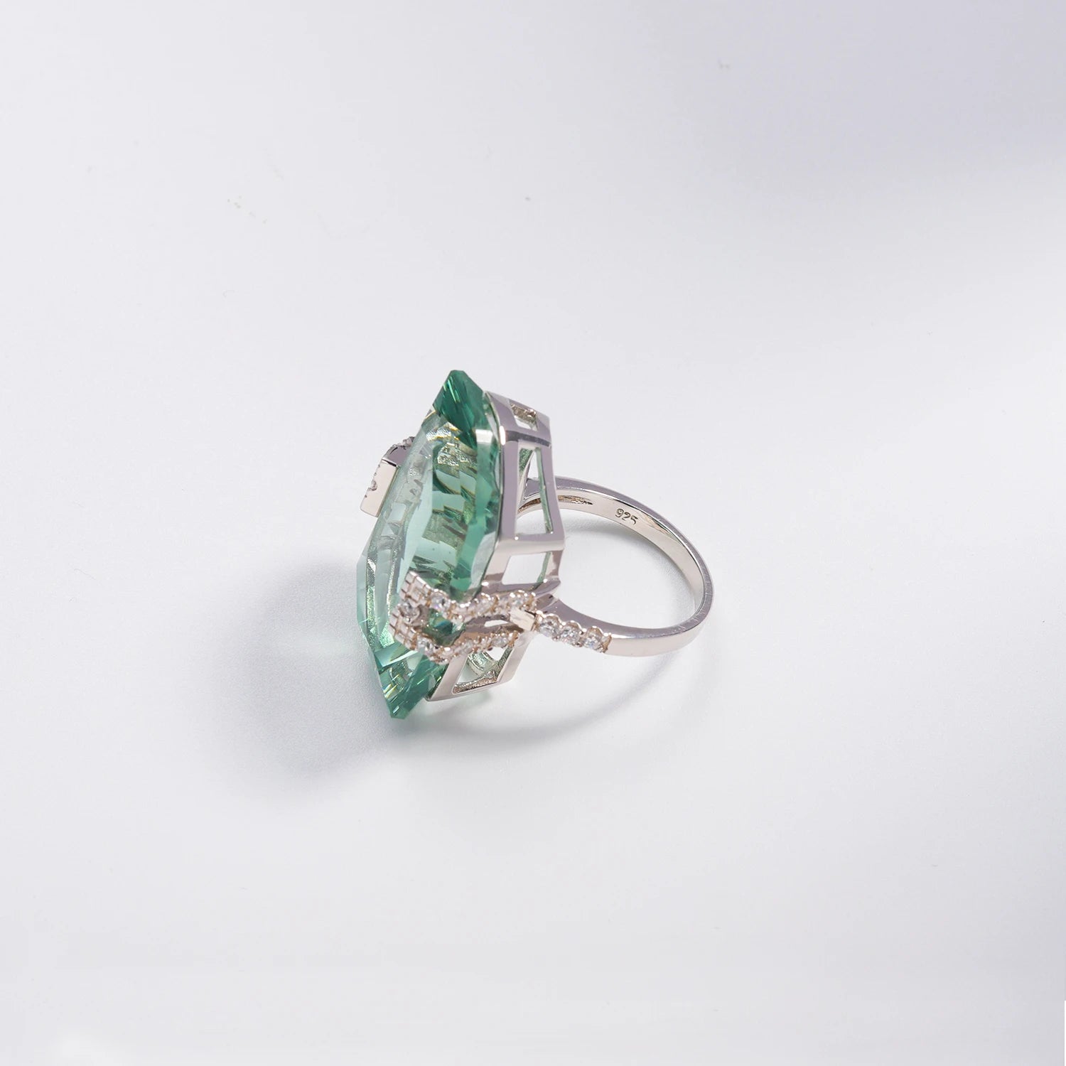 GEM'S BEAUTY 925 Sterling Silver Jewelry Set | Elegant Fine Jewelry