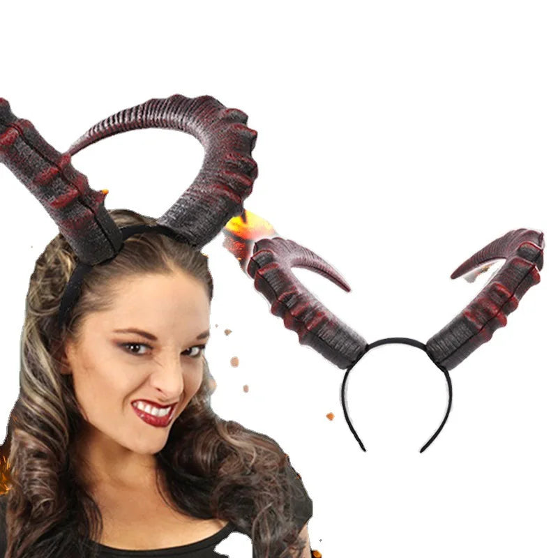 Demon Horn Headband | Funny Carnival & Party Prop