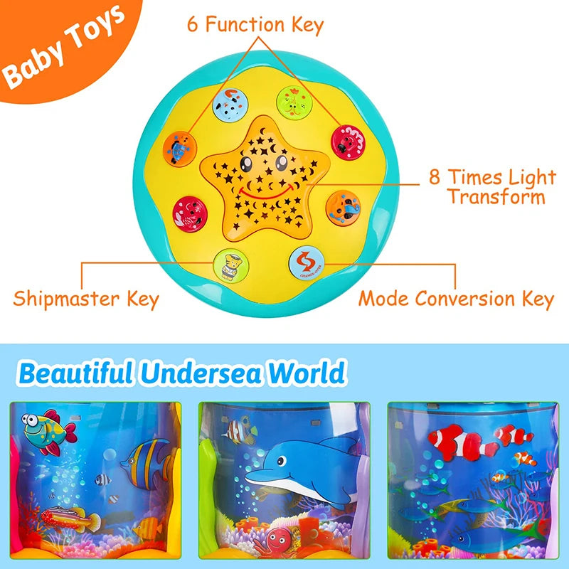 Ocean Light Rotary Projector | Montessori Toy for Toddlers