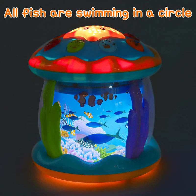 Ocean Light Rotary Projector | Montessori Toy for Toddlers