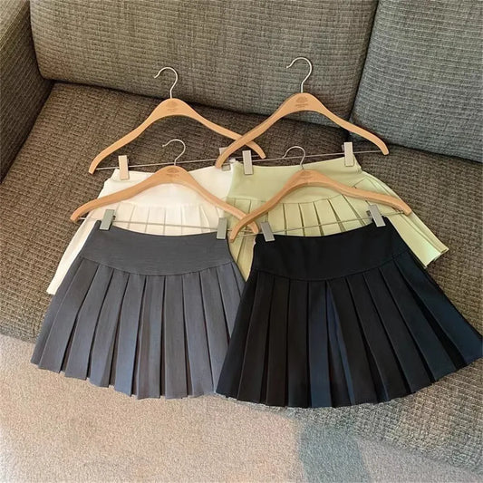 Girls’ Summer A-Line Skirts | High Waist Casual Style for Ages 4-13