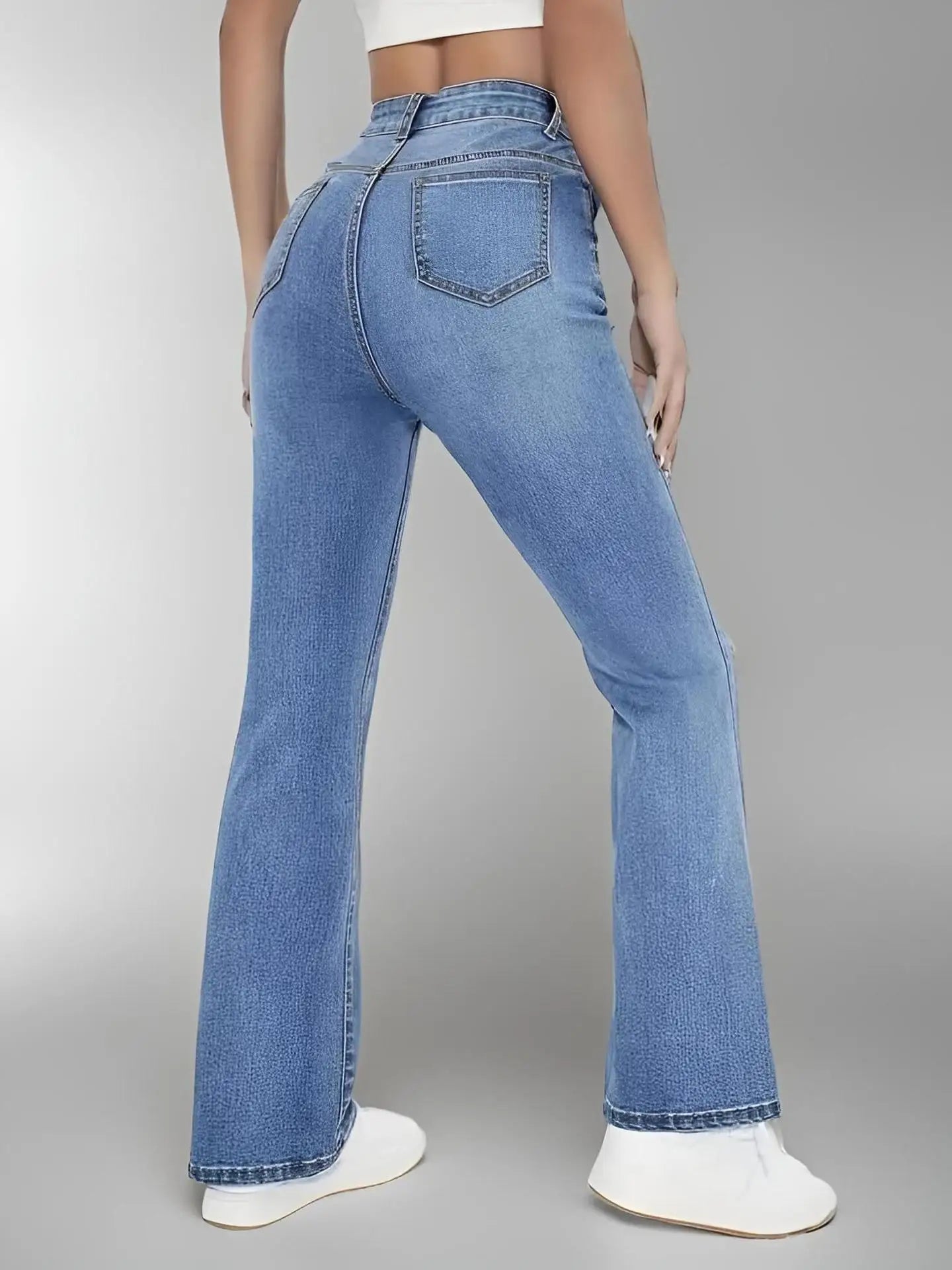 High Waist Slimming Jeans | Women’s Casual Denim