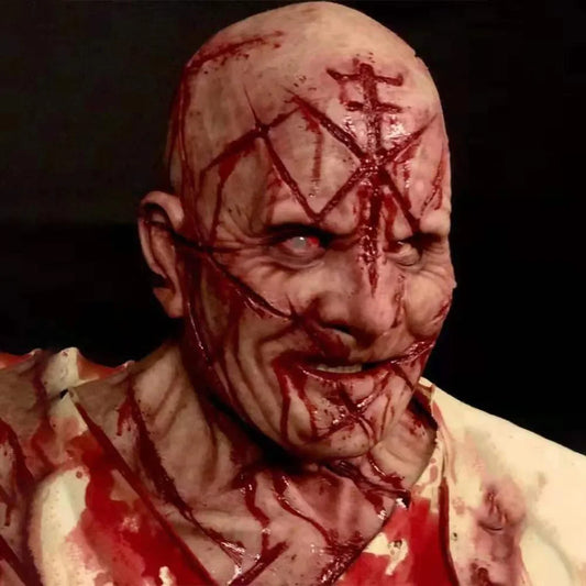 Scary Bloody Murderer Mask | Latex Horror Headgear