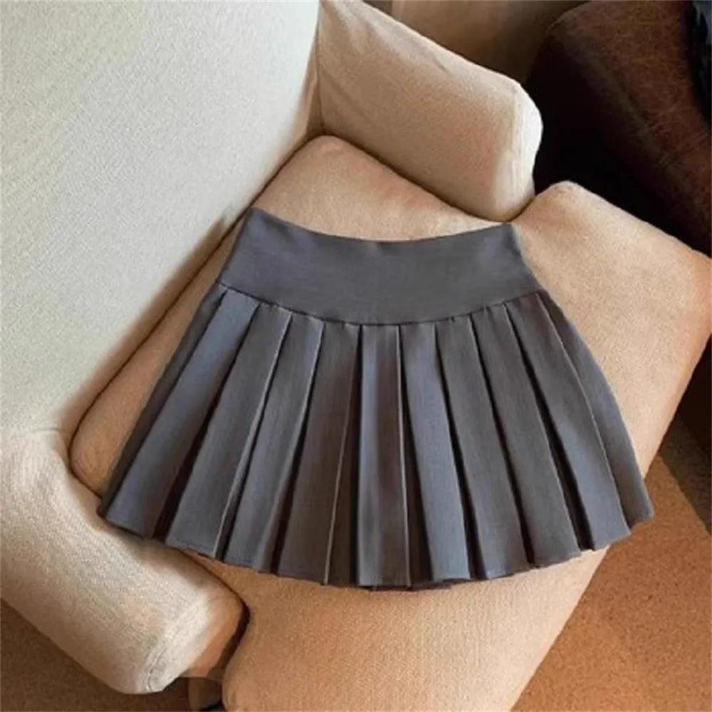 Girls’ Summer A-Line Skirts | High Waist Casual Style for Ages 4-13