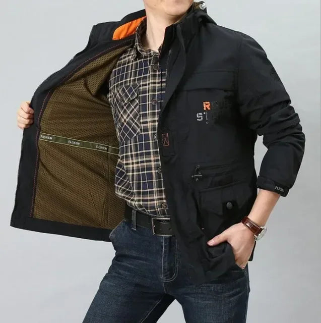Men's Spring Autumn Jackets | Casual Lightweight Outwear