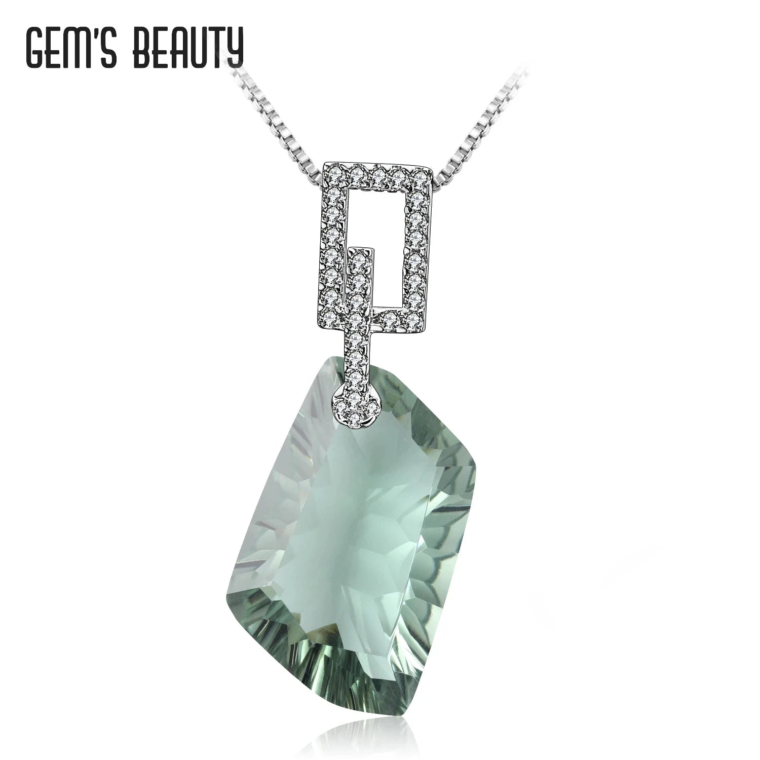 GEM'S BEAUTY 925 Sterling Silver Jewelry Set | Elegant Fine Jewelry