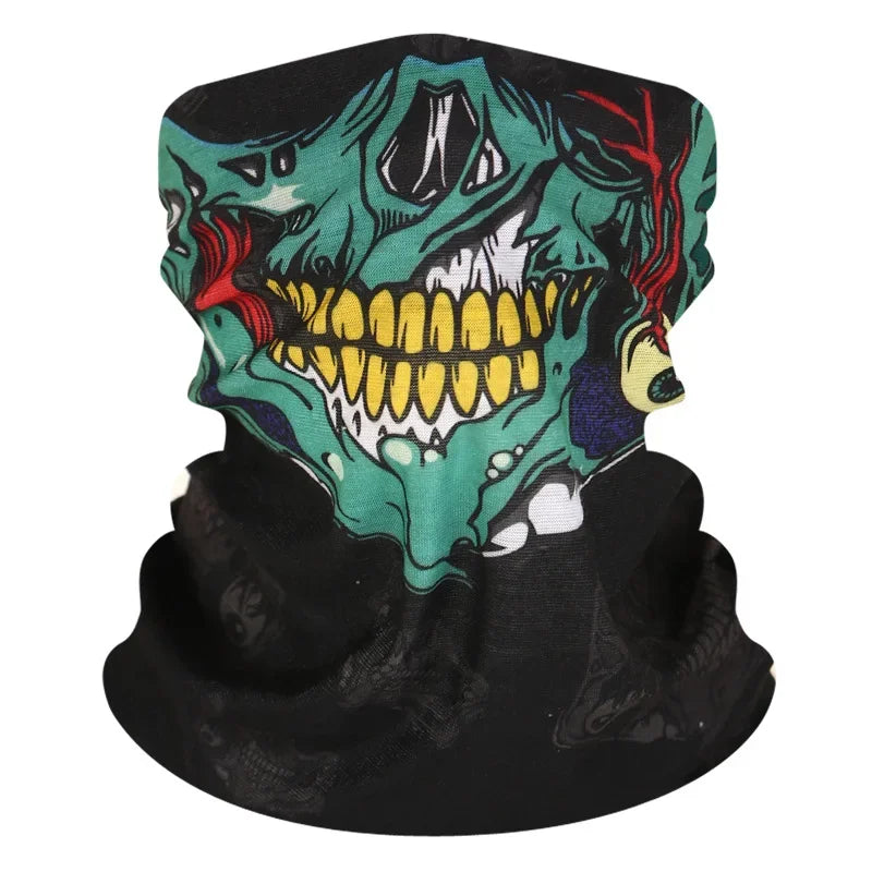 Horror Skeleton Chin Mask | Performance & Party Dress-Up Mask