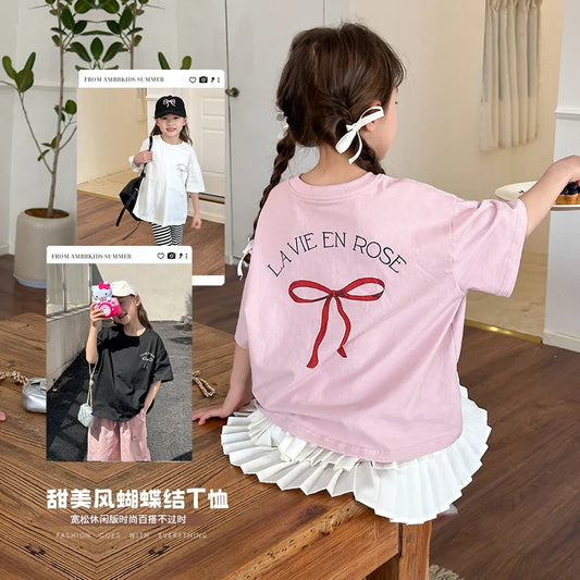 Kids Summer T-Shirts | Short Sleeve Tops for Girls & Boys
