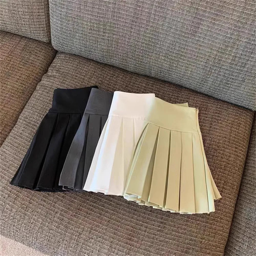 Girls’ Summer A-Line Skirts | High Waist Casual Style for Ages 4-13