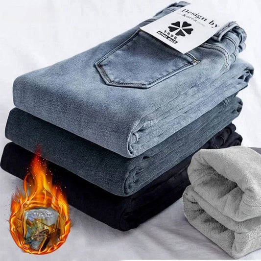 Mom Jeans High Elastic | Women’s Washed Skinny Denim