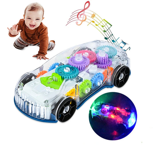 Toddler Police Car Electric Toy | Music & Lights Vehicle for Kids