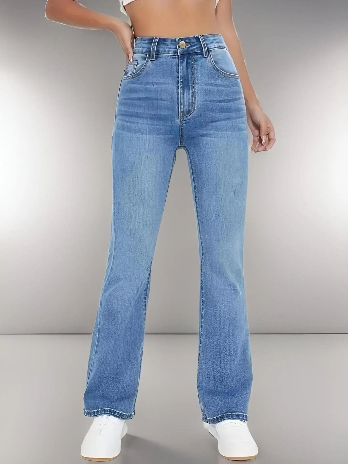 High Waist Slimming Jeans | Women’s Casual Denim