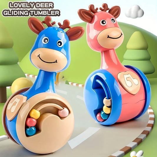 Roly Poly Baby Toys | Tumbler Wobbler for Infants 6 to 12 Months