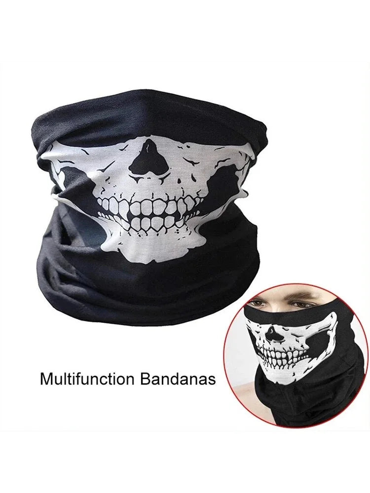 Horror Skeleton Chin Mask | Performance & Party Dress-Up Mask