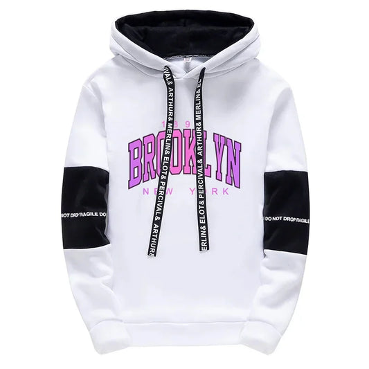Men’s Fashion Print Hoodie & Sweatshirt Set | Casual Sportswear