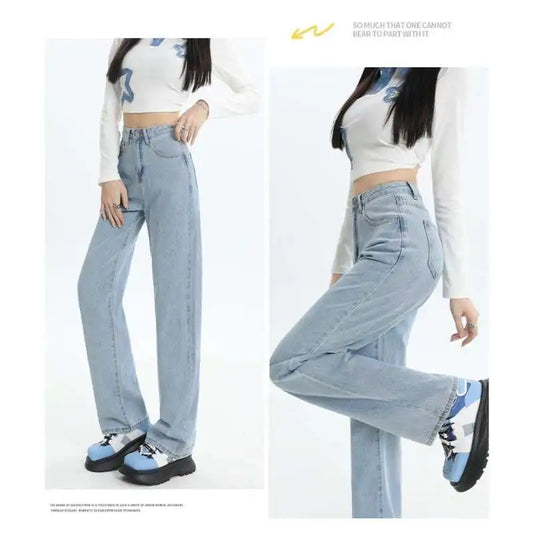 Vintage Wide Leg Jeans | Women’s High Waist Denim