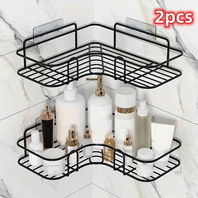 Corner Shower Shelves – Bathroom Storage Rack & Wall-Mounted