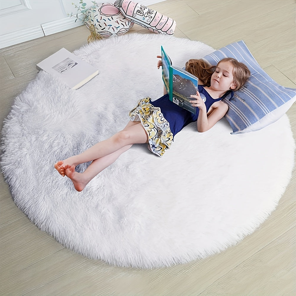 Luxurious Shaggy Rug 4x4 | Ultra-Soft, Non-Slip, Water-Resistant