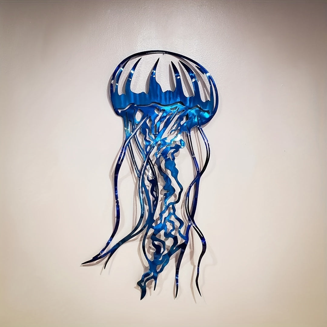 Tropical Metal Sailfish Wall Art | Wrought Iron Sculpture Decor