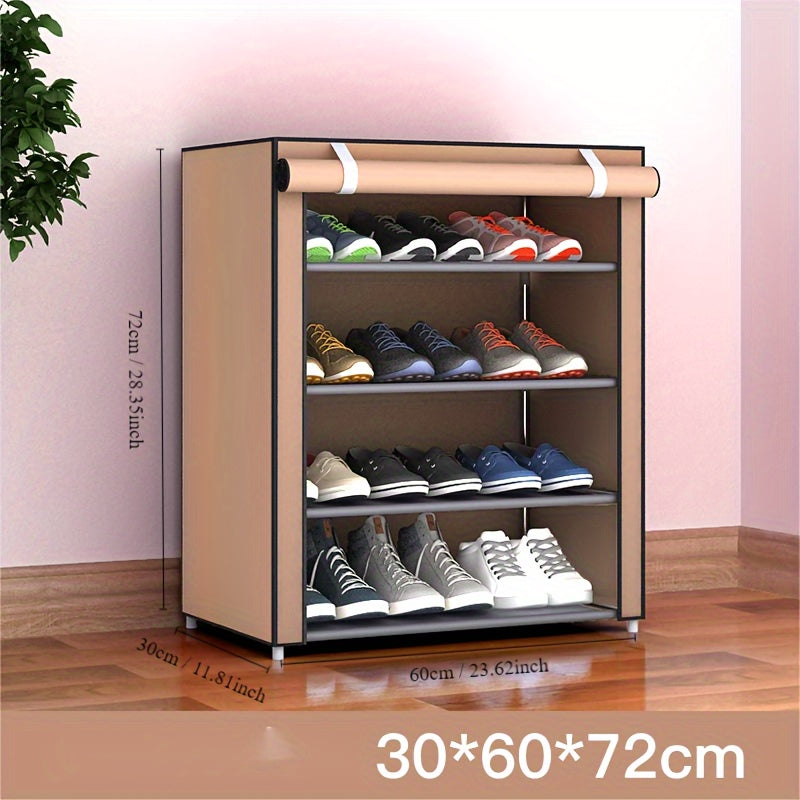 Simple Assembly Shoe Cabinet – Multi-Layer Dustproof Storage Rack