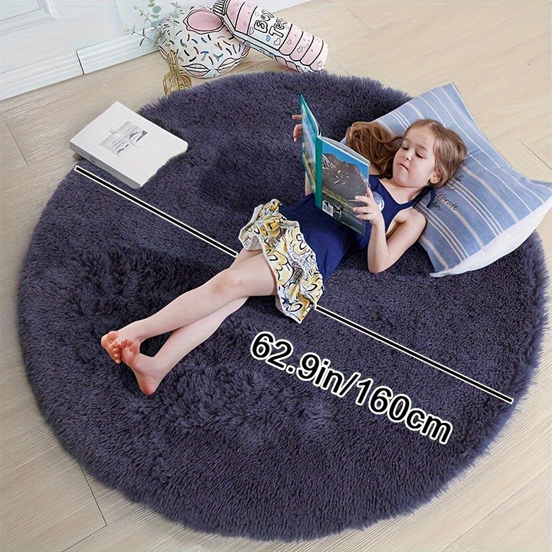 Luxurious Shaggy Rug 4x4 | Ultra-Soft, Non-Slip, Water-Resistant 