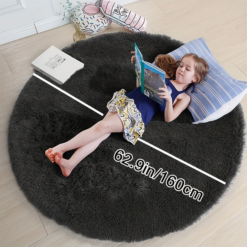 Luxurious Shaggy Rug 4x4 | Ultra-Soft, Non-Slip, Water-Resistant 