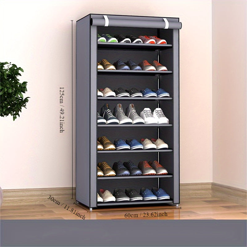 Simple Assembly Shoe Cabinet – Multi-Layer Dustproof Storage Rack