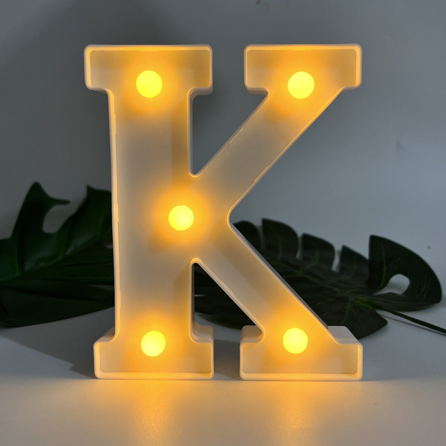 Alphabet LED Letter & Number Lights | Battery-Powered Night Lamp