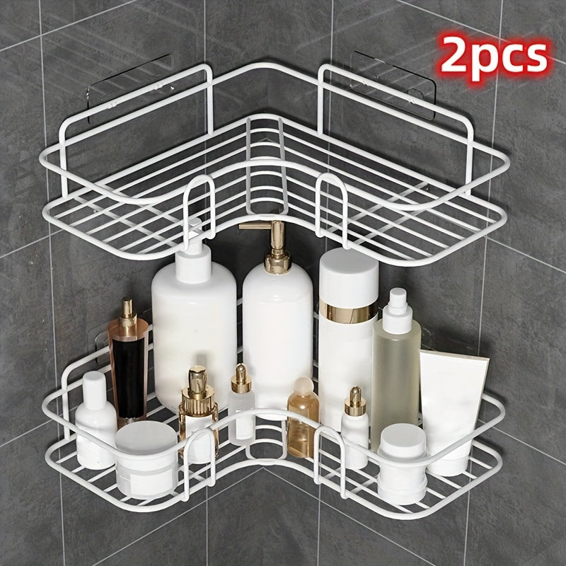 Corner Shower Shelves – Bathroom Storage Rack & Wall-Mounted